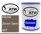 Preview: Mazda, Zircon Sand, 48T: 500ml Lackdose, von ATW Autoteile West.